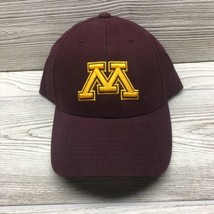 NEW Minnesota Golden Gophers Maroon Gold Hat Cap Zipback VTG NWT - $14.75