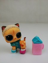 LOL Surprise Doll Glitter Pets Secret Agent Spy Kitty With Accessories - $12.60