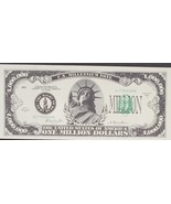 U.S. Millennium Note One Million Novelty Paper Money - £3.10 GBP