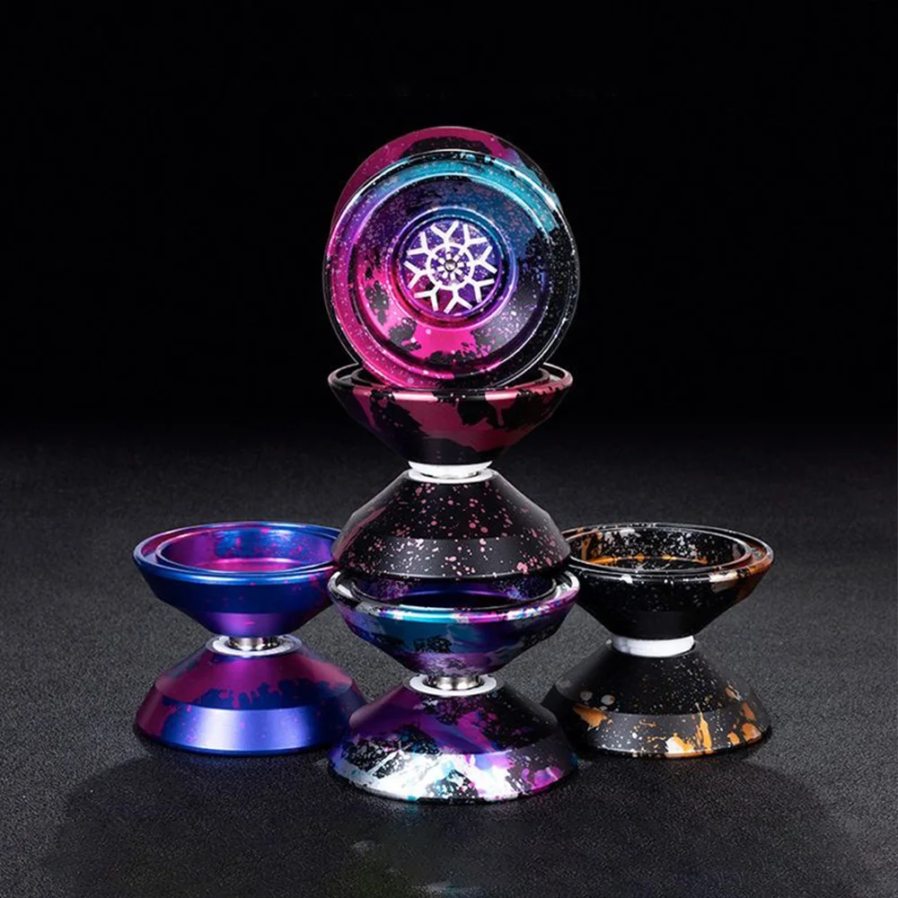 Competition Yoyo Professional Metal Yoyo with 10 Ball Bearing Alloy Aluminum - £26.60 GBP