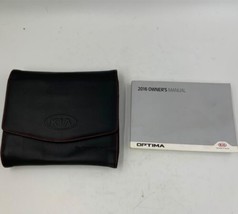 2016 Kia Optima Sedan Owners Manual with Case OEM F04B53064 - $17.99