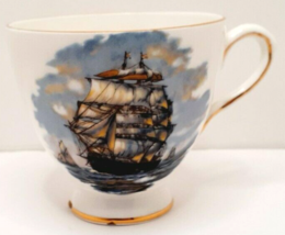 Rosina Clipper Ship Tea Cup Fine Bone China Made in England - £9.80 GBP