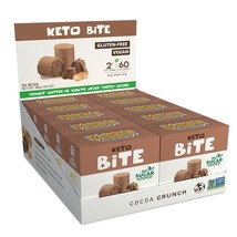 (20 Ct) Pasokin Keto Cocoa Crunch Keto Bites/Zero Sugar/GF/Vegan/NON Gmo *Read* - £12.45 GBP