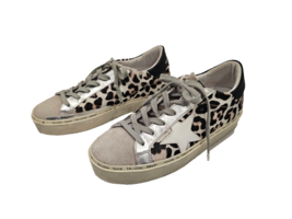 GOLDEN GOOSE HI STAR White Superstar Leopard Low-top Sneakers - Size 37 - $399.99
