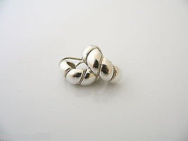 Tiffany &amp; Co 18K Gold Silver Shrimp Shell Earrings Clip On Gift Love - £271.80 GBP