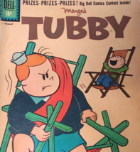 Marge&#39;s TUBBY Jul-Aug 1961 DELL 4 Color #47 DELL Comic Book Silver Age Good - £2.96 GBP