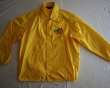 Vtg Mello Yello Soda USA Made Windbreaker Jacket 80’s Mens XL Yellow Pla... - $20.00