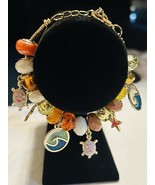 Charm Bracelet-Ocean Theme-Handmade - $237.75 MXN