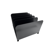 Huron 5-Compartment Steel File Organizer Black HASZ0145 - £55.07 GBP