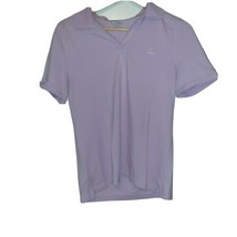 Brooks Brothers Women&#39;s Pale Purple Performance Shortsleeve Polo Shirt L... - £19.49 GBP