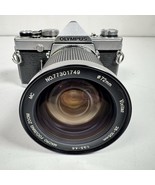 Olympus OM-1 SLR Film Camera W/ 28-105mm Lens Missing Hot Shoe Adapter - $69.29