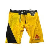 NWT UFC Reebok 2XL Octagon Vale Tudo Shorts w/DRAWSTRING Chalk S14R Gold... - $974.10 MXN