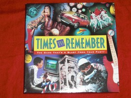 Times To Remember Board Game Age 12-Adult 2 or More Players Vintage 1991... - £17.17 GBP