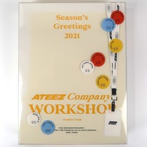 Ateez 2021 Season&#39;s Greetings Complete Set + Jong Ho Photocard - £66.28 GBP