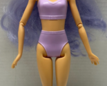 2021 Mattel Barbie Cutie Reveal Puppy #HHG21 Barbie Doll Purple Hair Art... - $9.90