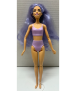 2021 Mattel Barbie Cutie Reveal Puppy #HHG21 Barbie Doll Purple Hair Art... - $13.54 CAD