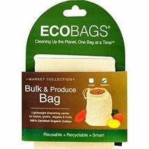 ECOBAGS Organic Cotton Bulk &amp; Produce Bags Natural 10&quot; x 12&quot; - $9.97