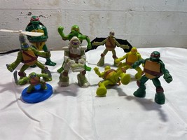 Lot of 9 McDonalds 2000s Teenage Mutant Ninja Turtles TMNT Kids Meal Toys - £15.46 GBP