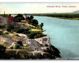 Colorado River View Yuma Arizona AZ UNP DB Postcard W18 - $3.91