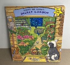 Scruffy and Squeaks Secret Garden Shiny Books Board Book 2002 Vintage - £3.87 GBP