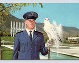 Cadet Falconer US Air Force Academy Colorado Springs CO Chrome Postcard E16 - $2.92