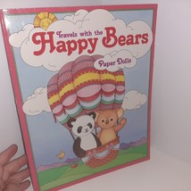 Travels With The Happy Bears Paper Doll Book Vintage 1986 NEW Troubador - £9.37 GBP