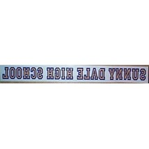 Buffy The Vampire Slayer Sunny Dale High School Name Window Decal, NEW U... - $2.99