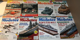8x FineScale Modeler Modeling Magazine Airplane Boats Cars Tanks 1988-2001 - £27.38 GBP