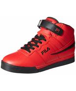 Fila Men's Vulc 13 Fashion Sneakers, Black/Fila Red/White - 11 - $67.44