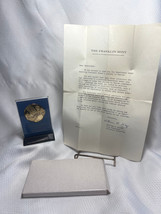 Franklin Mint Eyewitness Medal President Nixon&#39;s Journey To Moscow In Box W/COA - £39.46 GBP