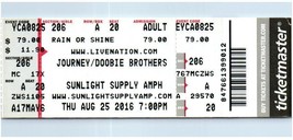 Vintage Journey Doobie Brothers Ticket Stub August 25 2016 Ridgefield WA - £11.65 GBP
