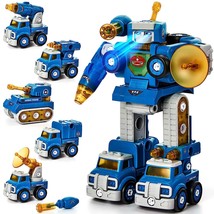 Toys For 5 Year Old Boys - 5 Year Old Boy Toys - 5 In 1 Stem Toys Take Apart Tru - £58.22 GBP