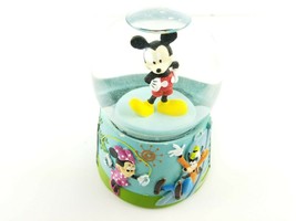 Disney Kcare Mickey Mouse Musical Waterball Snowglobe Minnie Goofy Plays Music - £27.96 GBP