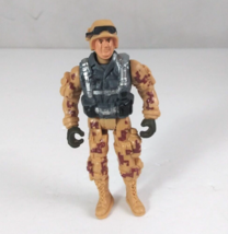 Vintage Chaps Mei Special Ops Desert Camo Front Line Soldier 4&quot; Action Figure - £6.11 GBP