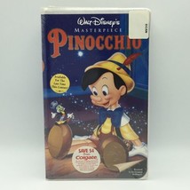 New Walt Disney Masterpiece Pinocchio Stock No. 239 (VHS, 1993) Sealed - £6.27 GBP