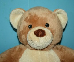 Build A Bear Asthma Friend Tan Soft Toy Teddy Bear 12&quot; Plush Stuffed BABW #1 - £9.16 GBP