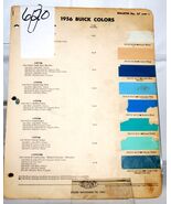 1956 Buick DuPont Paint Chip Set &amp; Spring Colors #620 - $14.24 CAD