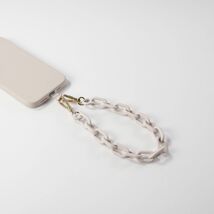 Hello Lux Painted Chunky Chain Phone Wristlet Beige - €9,00 EUR Hello Lux Painted Chunky Chain Phone Wristlet Beige - €9,00 EUR