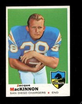 1969 Topps #202 Jacque Mackinnon Vgex Chargers *X63824 - £2.16 GBP