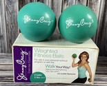 Jenny Craig Weighted Fitness Balls Leslie Sansone 2 lb each for Walking ... - $14.50