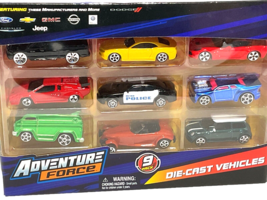 2016 Adventure Force Die-cast Vehicles 9 Pack 1/64 Scale #11619 New - $8.42