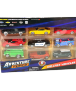 2016 Adventure Force Die-cast Vehicles 9 Pack 1/64 Scale #11619 New - £6.59 GBP