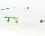 COCO SONG PERFECT SOUL Col.3 APPLE GREEN EYEGLASSES GLASSES RIMLESS 52-1... - $217.80