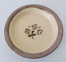 Hand Made Pottery Pie Plate  Artist Signed 10 1/2&quot; Diameter  by  1 3/4&quot; Deep - £11.84 GBP