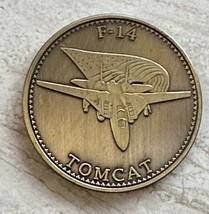 U S Navy F-14 Tomcat Challenge Coin - £14.24 GBP