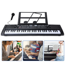 61-Key Digital Music Piano Keyboard - Portable Electronic Musical Instrument Usa - £84.72 GBP