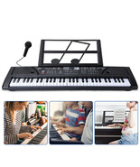 61-Key Digital Music Piano Keyboard - Portable Electronic Musical Instru... - £84.29 GBP