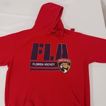 Mill Tex Hockey Florida Panthers Men's Red Hoodie Sweatshirt Size Large Chest 46 image 10