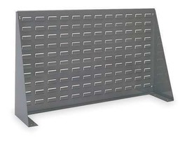 Akro-Mils 98636 Steel Louvered Bench Rack, 36 In W X 8 In D X 20 In H, Gray - £145.05 GBP