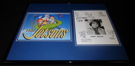 Janet Waldo Signed Framed 16x20 Photo Set The Jetsons Judy - £116.84 GBP